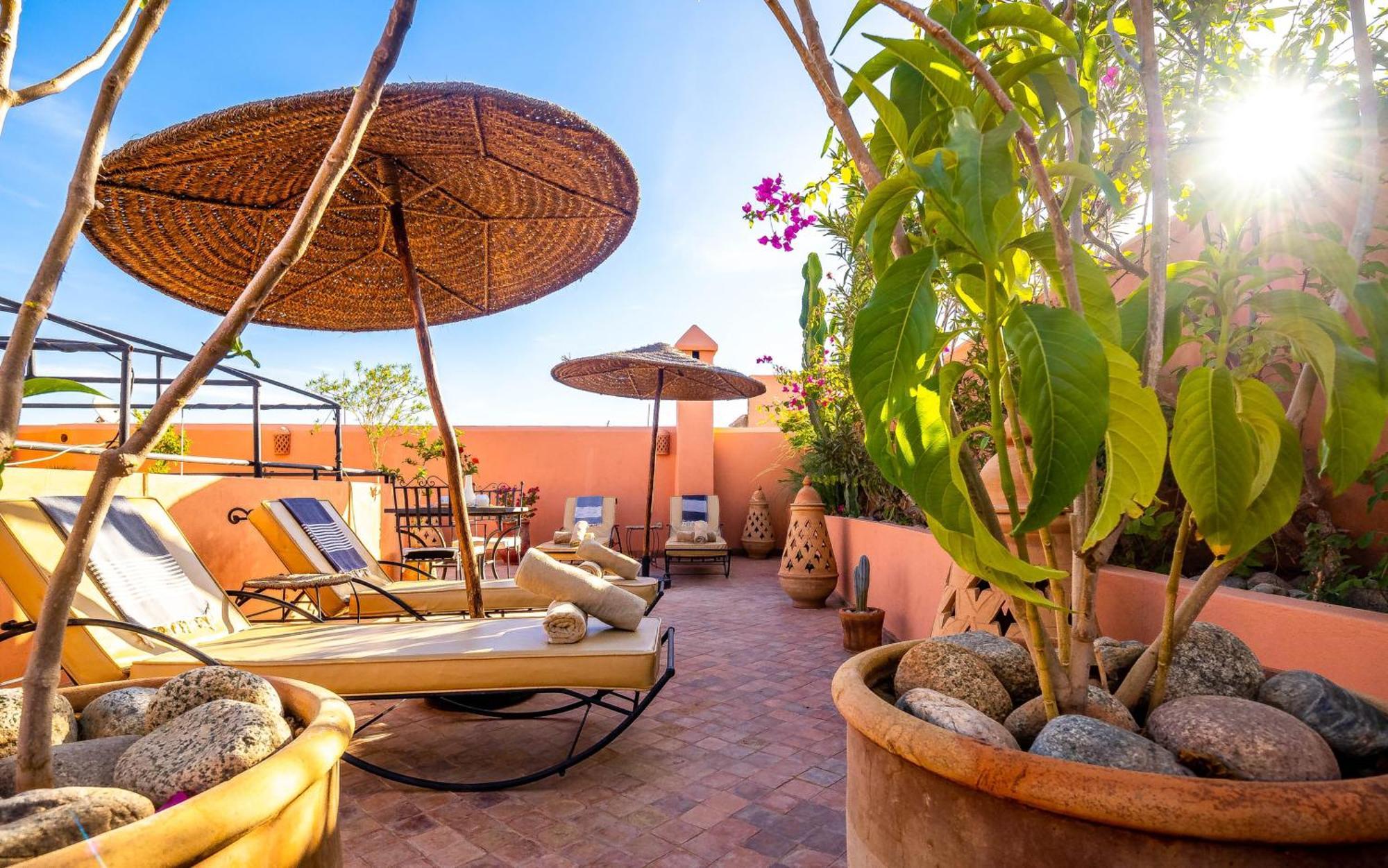 Riad L'Orange Bleue Marrakesh Exteriör bild