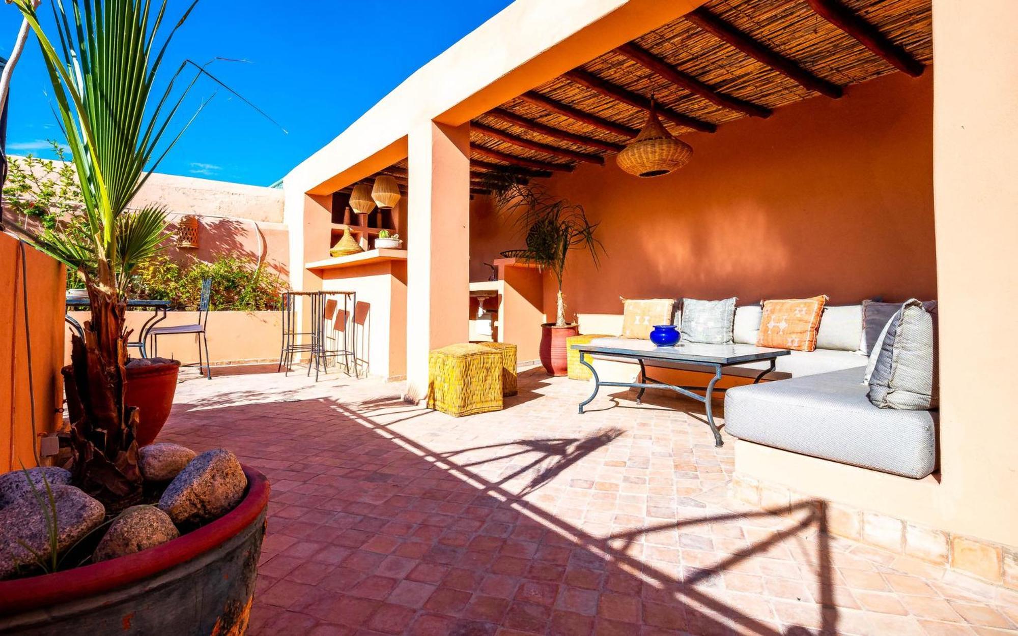Riad L'Orange Bleue Marrakesh Exteriör bild