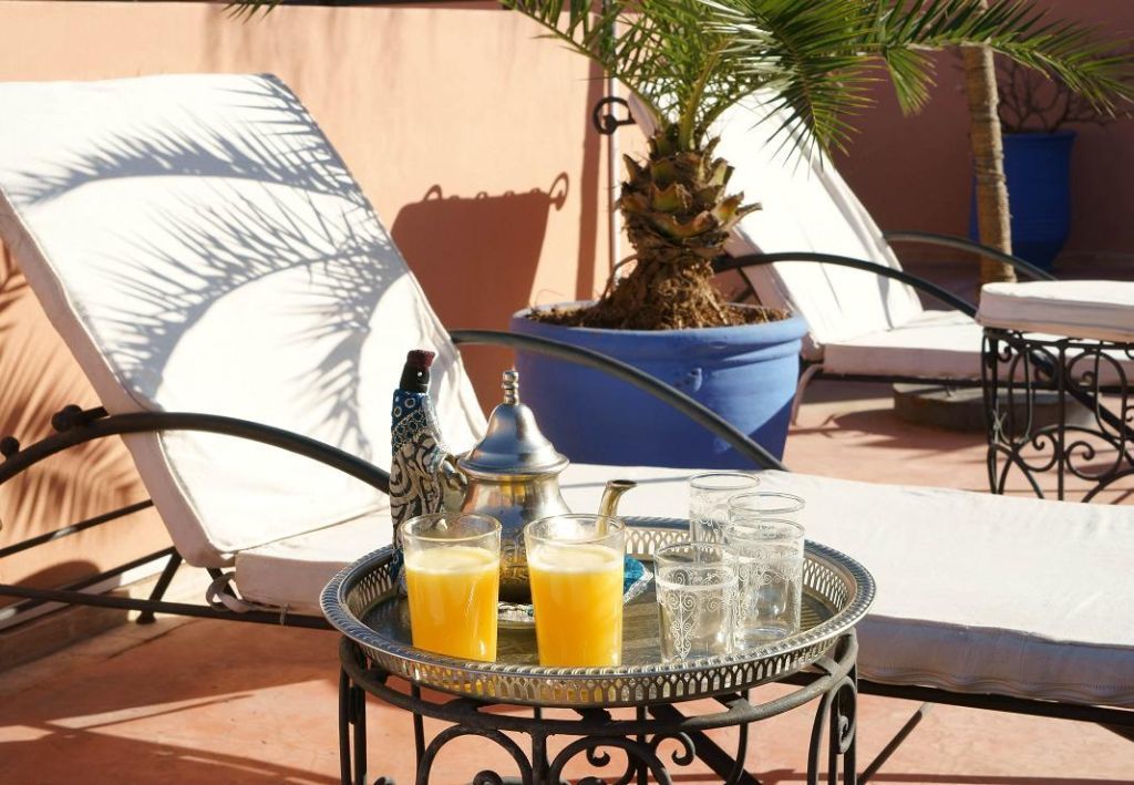 Riad L'Orange Bleue Marrakesh Exteriör bild