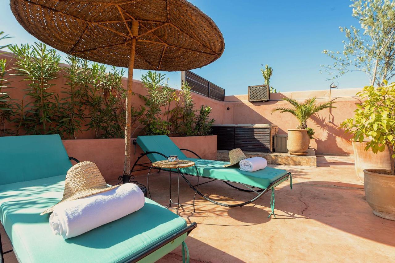 Riad L'Orange Bleue Marrakesh Exteriör bild